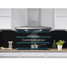 54 cm pločio į spintelę pilnai įmontuojamas gartraukis Electrolux LFG716X