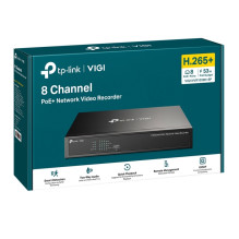 TP-LINK VIGI 8 Channel PoE+ (53 W) Network Video Recorder TP-LINK VIGI 8 Channel PoE+ (53 W) Network Video Recorder