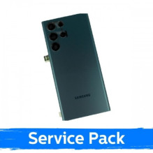 Galinis dangtelis skirtas Samsung S908 S22 Ultra / Green / (Service Pack)