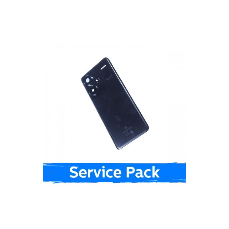 Galinis dangtelis skirtas Xiaomi Redmi Note 13 Pro+ 5G / Midnight Black / (Service Pack)