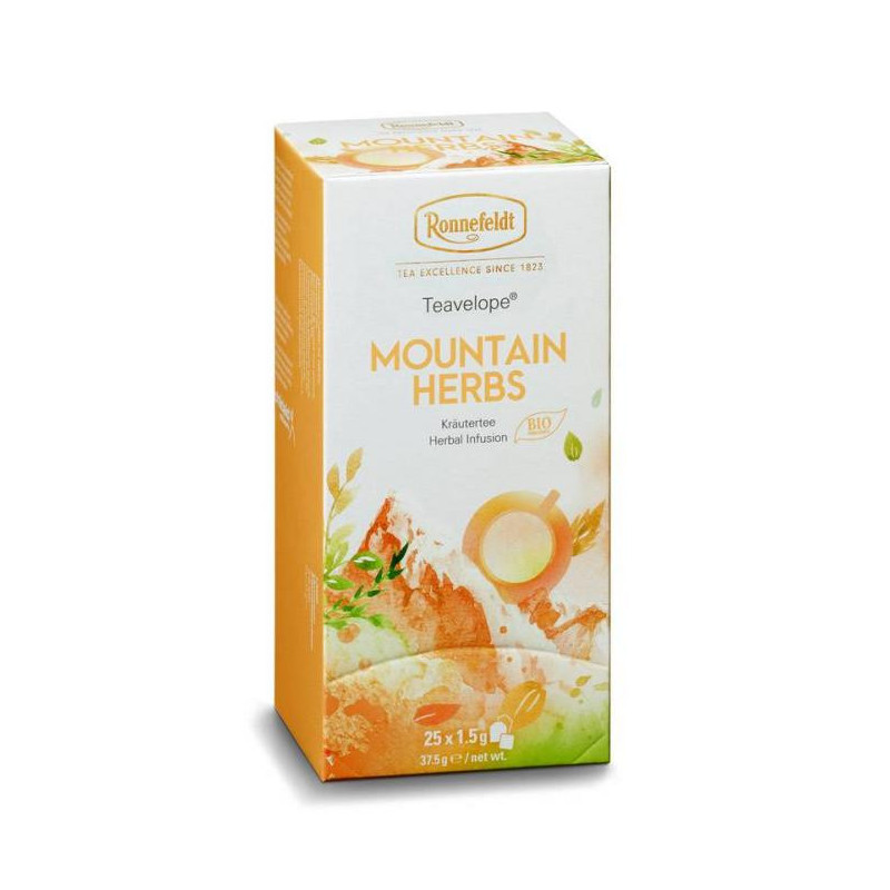 Teavelope® žolelių arbata Mountain Herbs 25 vnt.