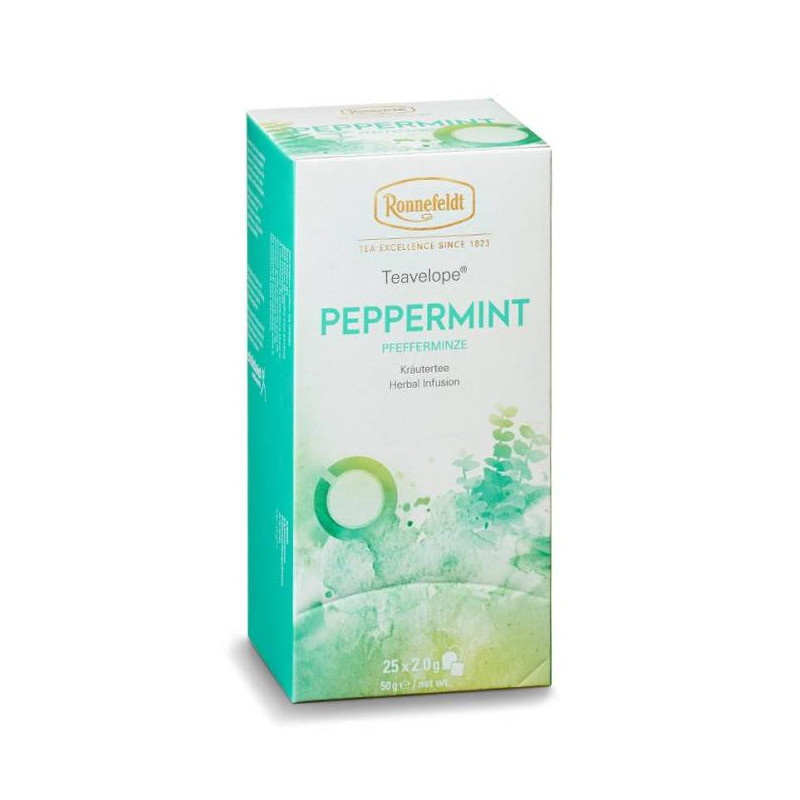 Teavelope® žolelių arbata Peppermint 25 vnt.