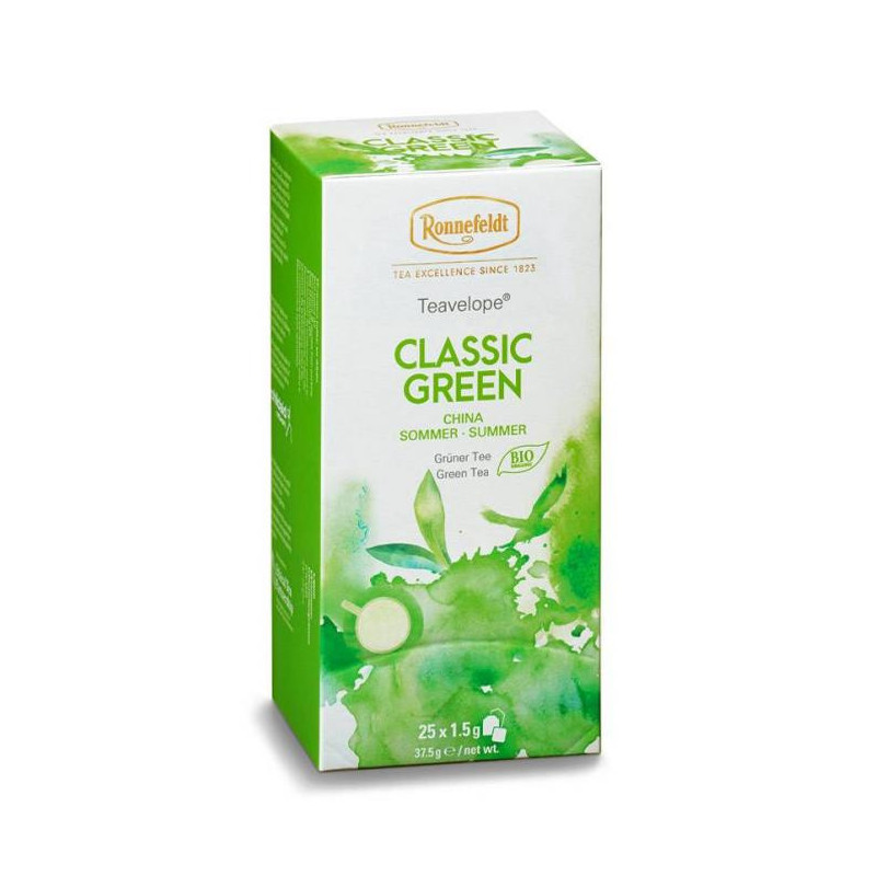 Teavelope® green tea Classic Green 25 pcs.