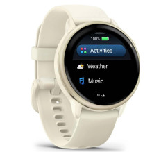 SMARTWATCH VIVOACTIVE 6 / LUNAR GOLD 010-02985-01 GARMIN