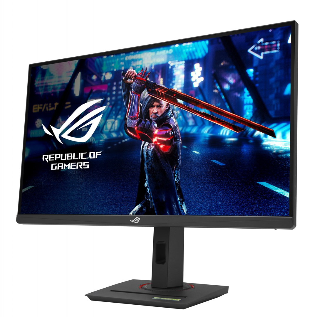 Monitorius - ASUS ROG Strix XG27ACS 27&quot; 2560 x 1440 pikselių 180 Hz NVIDIA G-SYNC FreeSync Juodas