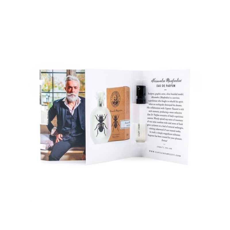 Alessandro Manfredini Eau de Pafum Perfume for men, 2ml