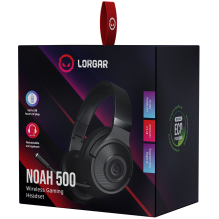 LORGAR Noah 500, Wireless Gaming headset with microphone, JL7006, BT 5.3, battery life up to 58 h (1000mAh), USB (C) cha