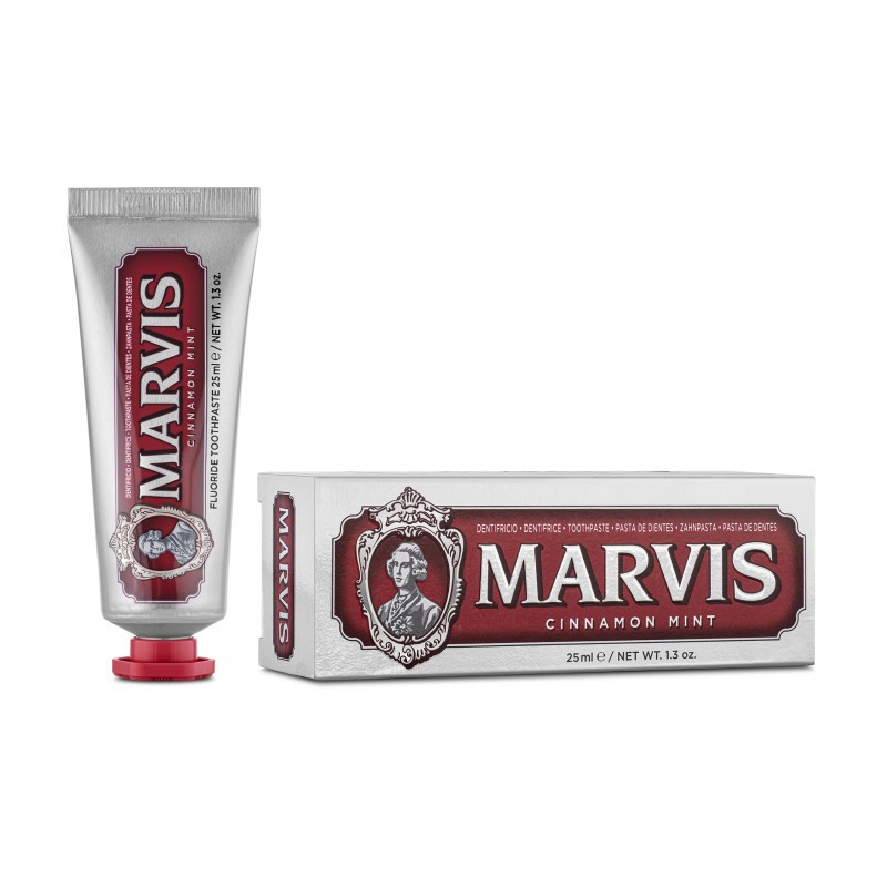 Cinnamon Mint Cinnamon and mint flavored toothpaste, 25ml