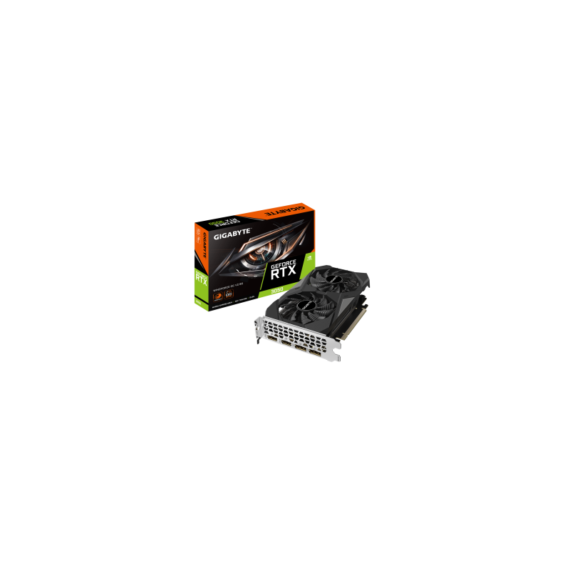 Vaizdo plokštė GigaByte GeForce RTX 3050 6GB Windforce OC V2