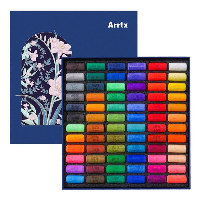 Soft Pastels Set ARRTX, 72 Colors