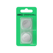 Greencell Blister 2x lithium battery CR2032 3V 220mAh button for key, watch, remote, scale