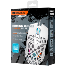 CANYON mouse Puncher GM-20 RGB 7buttons Wired White