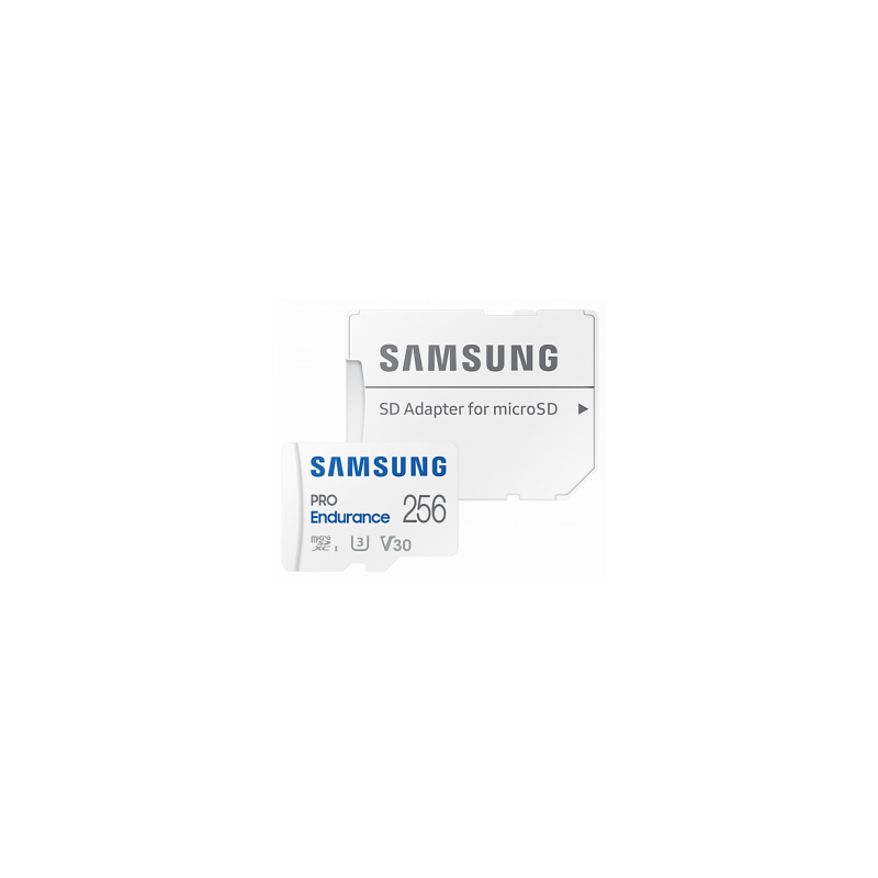 Samsung PRO Endurance microSD 256GB + Adapter