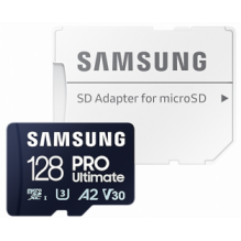 Memory card Samsung MicroSDXC 128GB PRO Ultimate with Adapter