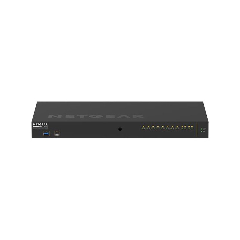 NETGEAR M4250-10G2XF-AV Line 8x1G Ultra90 PoE++ 720W 2x1G ir 2xSFP+ valdomas jungiklis