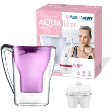 BWT water filtration pitcher AQUAlizer Home 2.7l purple with magnesium water filter