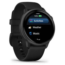 SMARTWATCH VIVOACTIVE 6 / BLACK 010-02985-00 GARMIN