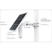 „TP-Link Vigi Intelligent 60W“ saulės energijos tiekimo sistema su 20,8AH/ 10,8 V ličio akumuliatoriumi