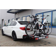 Bagażnik rowerowy samochodowy na hak - E-Bike - 2 rowery TBC-02 / 2 AMIO-02585