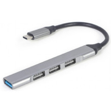 USB šakotuvas Gembird UHB-CM-U3P1U2P3-03