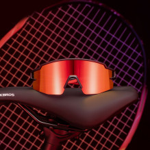 „Rockbros Rockbros“ vaikiški dviratininko akiniai, poliarizuoti, su UV apsauga, vaikams – balti