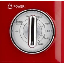 Girmi FM21 Didelės talpos kombinuota mikrobangų krosnelė 20 l 700 W raudona Girmi FM21 Didelės talpos kombinuota mikrobangų krosnelė 20 l 700 W raudona