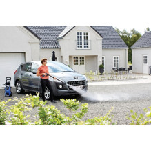 „Nilfisk E 145.4-9 X-TRA EU“ vertikali slėginė plovykla, 500 l/h, 2100 W, mėlyna, juoda