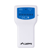 Lanberg NT-0402 network cable tester PoE tester Blue, White Lanberg NT-0402 network cable tester PoE tester Blue, White