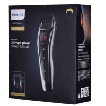 „Philips HAIRCLIPPER Series 9000“ plaukų kirpimo mašinėlė. Savaime galandantys metaliniai peiliukai.