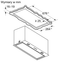 Bosch Serie 8 DLN78PC60 Built-in cooker hood Class A++ Black