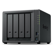 Synology DiskStation DS925+ NAS / storage server Ryzen Embedded V1500B 4 GB DDR4 0 TB Black