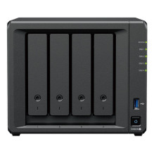 „Synology DiskStation DS925+“ NAS / saugojimo serveris „Ryzen Embedded V1500B“ 4 GB DDR4 0 TB juodas