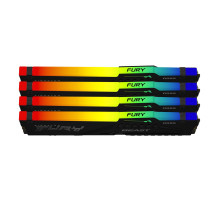 Kingston Technology FURY Beast 128GB 5600MT / s DDR5 CL40 DIMM (Kit of 4) RGB XMP