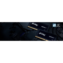 Kingston Technology FURY 16GB 5600MT / s DDR5 CL40 SODIMM Impact PnP Kingston Technology FURY 16GB 5600MT / s DDR5 CL40 SODIMM Impact PnP