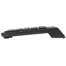 Manhattan Numeric Keypad, Wireless (2.4GHz), USB-A Micro Receiver, 18 Full Size Keys, Black, Membrane Key Switches, Auto