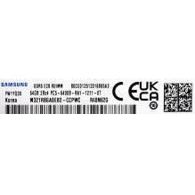 Samsung M321R8GA0EB2-CCP memory module 64 GB 1 x 64 GB DDR5 ECC Samsung M321R8GA0EB2-CCP memory module 64 GB 1 x 64 GB DDR5 ECC