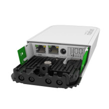 „Mikrotik wAP R ac 867 Mbps“ baltas maitinimas per Ethernet (PoE)