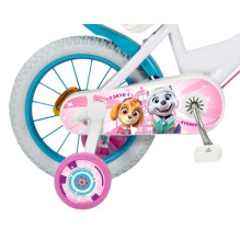 VAIKIŠKAS DVIRATIS 14' TOIMSA TOI1481 PAW PATROL WHITE VAIKIŠKAS DVIRATIS 14' TOIMSA TOI1481 PAW PATROL WHITE