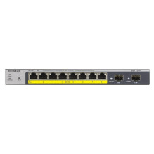NETGEAR GS110TP Valdomas L2 / L3 / L4 gigabito Ethernet (10 / 100 / 1000) Maitinimas per Ethernet (PoE) Pilkas NETGEAR GS110TP Valdomas L2 / L3 / L4 gigabito Ethernet (10 / 100 / 1000) Maitinimas per Ethernet (PoE) Pilkas