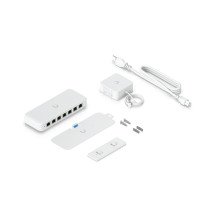 „Ubiquiti Ultra 60W“ valdomas L2 gigabito eterneto (10 / 100 / 1000) maitinimas per eternetą (PoE), baltas „Ubiquiti Ultra 60W“ valdomas L2 gigabito eterneto (10 / 100 / 1000) maitinimas per eternetą (PoE), baltas