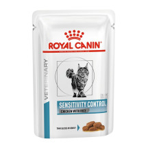 ROYAL CANIN Sensitivity Control vištienos padažas - šlapias kačių ėdalas - 12 x 85 g