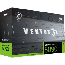 MSI VENTUS GEFORCE RTX 5090 32G 3X OC vaizdo plokštė NVIDIA 32 GB GDDR7 MSI VENTUS GEFORCE RTX 5090 32G 3X OC vaizdo plokštė NVIDIA 32 GB GDDR7