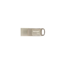 USB Atmintinė - Patriot Memory Tab T560 128GB Dual USB 120MB / s Sidabrinė