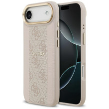 Guess 4G Stripe MagSafe Case for iPhone Air - Pink