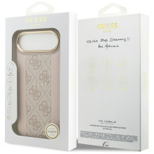 Guess 4G Stripe MagSafe Case for iPhone Air - Pink