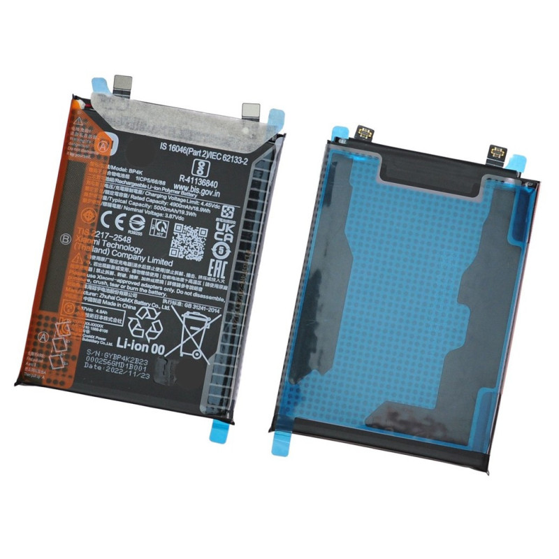 Battery original Xiaomi Redmi Note 12 Pro 5G / Poco X5 Pro 5G / Poco F5 5G 5000mAh BP4K (service pack)