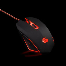 MOUSE USB OPTICAL GAMING / RED MUSG-001-R GEMBIRD MOUSE USB OPTICAL GAMING / RED MUSG-001-R GEMBIRD