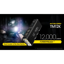 FLASHLIGHT TINY MONSTER SERIES / 12000 LUMENS TM12K NITECORE