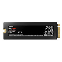 SSD, SAMSUNG, 990 PRO su aušintuvu, 4TB, M.2, PCIe Gen4, NVMe, TLC, Rašymo greitis 6900 MB/s, Skaitymo greitis 7450 MB/s