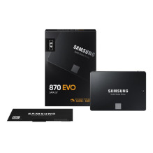 SSD, SAMSUNG, 870 EVO, 4TB, SATA, SATA 3.0, MLC, Write speed 530 MBytes / sec, Read speed 560 MBytes / sec, 2,5&quot;, T